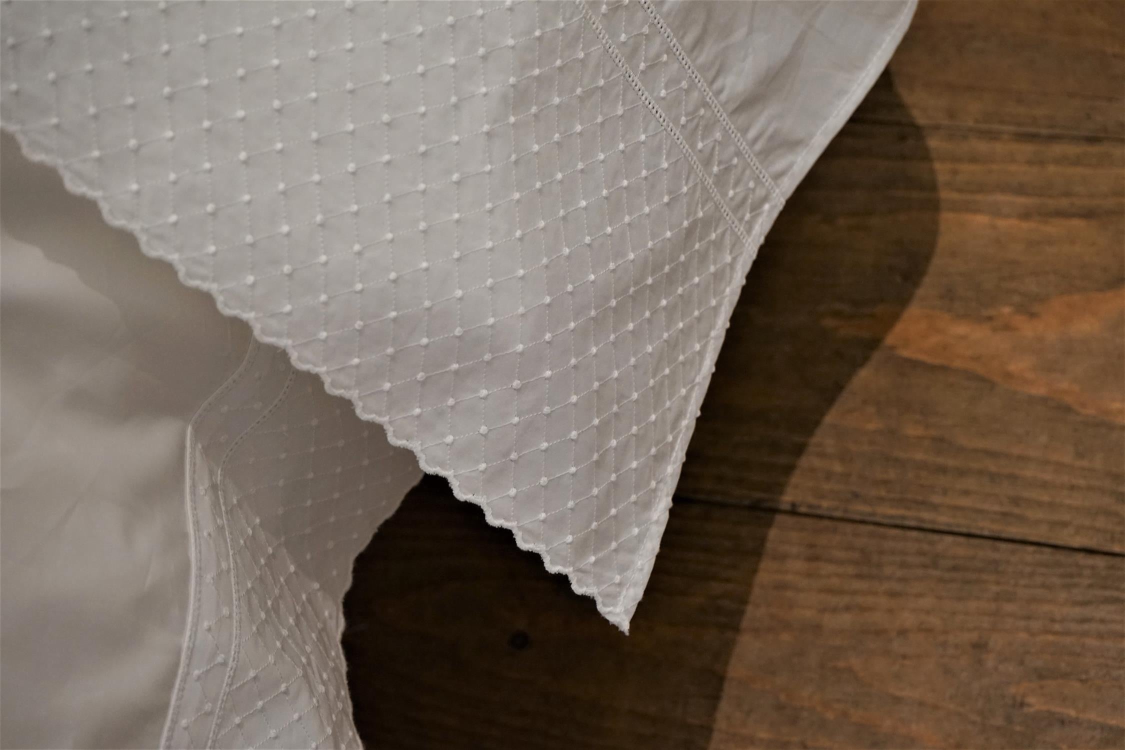 Lace - 100% cotton 300TC Percale Sheet Set with laces