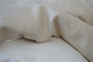 Open image in slideshow, Luar - 100% Linen + Egyptian Cotton™ Duvet Cover
